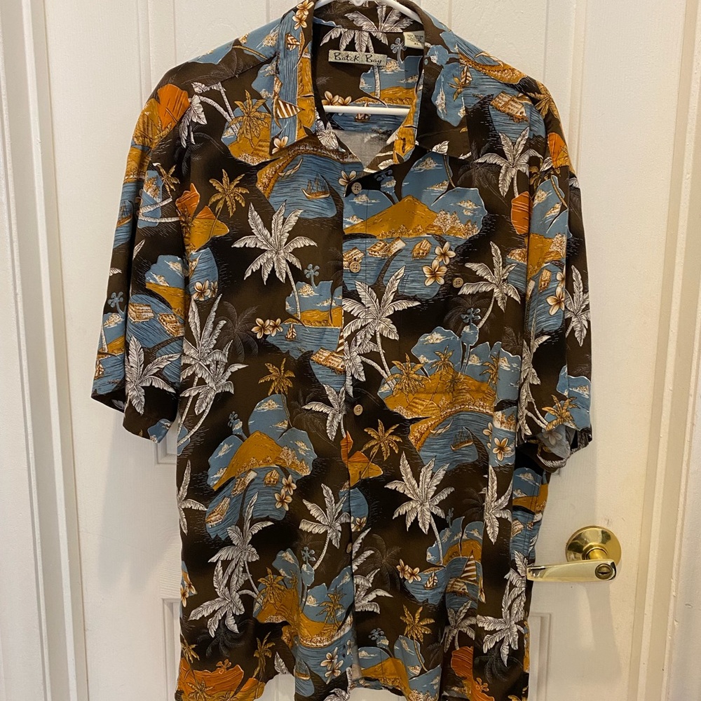 Mens Batik Bay Hawaiian Shirt size 2X
